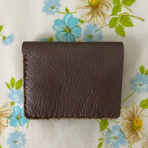 Handmade Genuine Leather Wallet - Picture 3 of 5